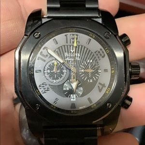 Bulova Marine Star three dial timepiece 44mm